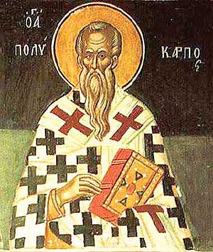 Свети свештеномученик Поликарп, епископ смирнски
