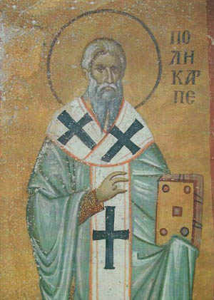 Свети свештеномученик Поликарп, епископ смирнски