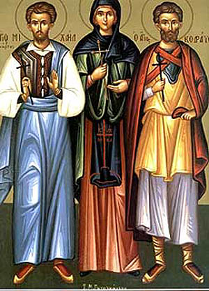 Свети мученик Кодрат Коринтски и други с њим