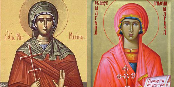 Света великомученица Марина
