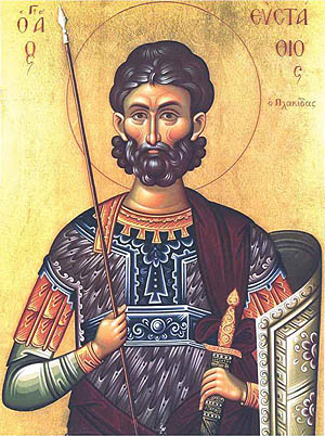 Свети великомученик Евстатије Плакида