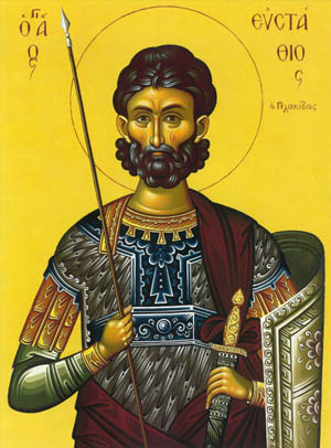 Свети великомученик Евстатије Плакида