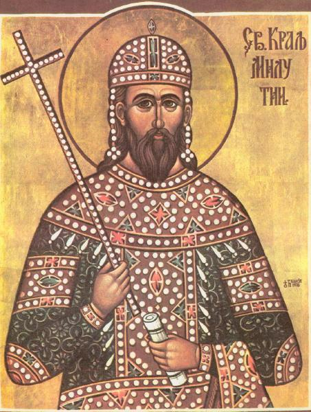 Свети краљ Милутин