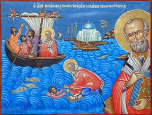 Свети Николај Aрхиепископ Мирликијски Чудотворац
