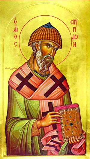 Молитве светом СПИРИДОНУ ТРИМИФУНТСКОМ чудотворцу