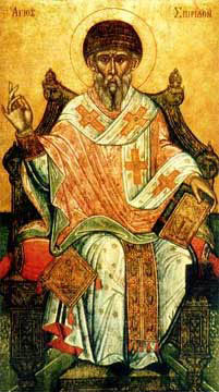 Свети Спиридон Чудотворац, епископ тримифунтски